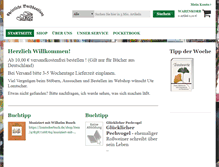 Tablet Screenshot of buchhandlung-rosswein.de